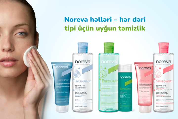 Noreva ilə hər dəri tipinə uyğun təmizlik