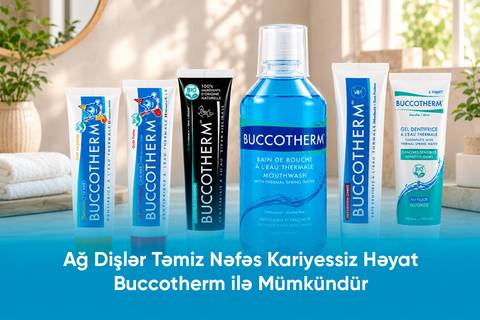 Ağ Dişlər Təmiz Nəfəs Kariyessiz Həyat – Buccotherm ilə Mümkündür