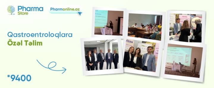 İlisu Hoteldə Qastroenteroloqlar üçün təlim: Fortrans və Forlaksın klinik əhəmiyyəti