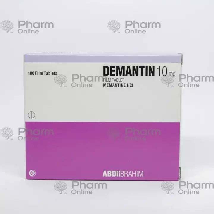 Demantin 10 mg № 100  (Həb) (Abdi Ibrahim İlaç) (Türkiyə)