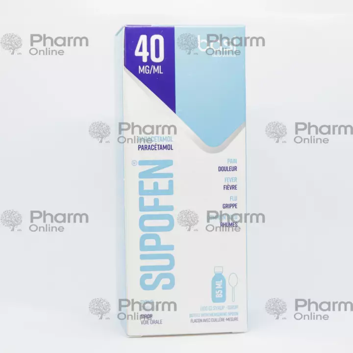 Supofen 40 mg/ml 85 ml (Syrup) (Portugal)-Pharmonline, online pharmacy