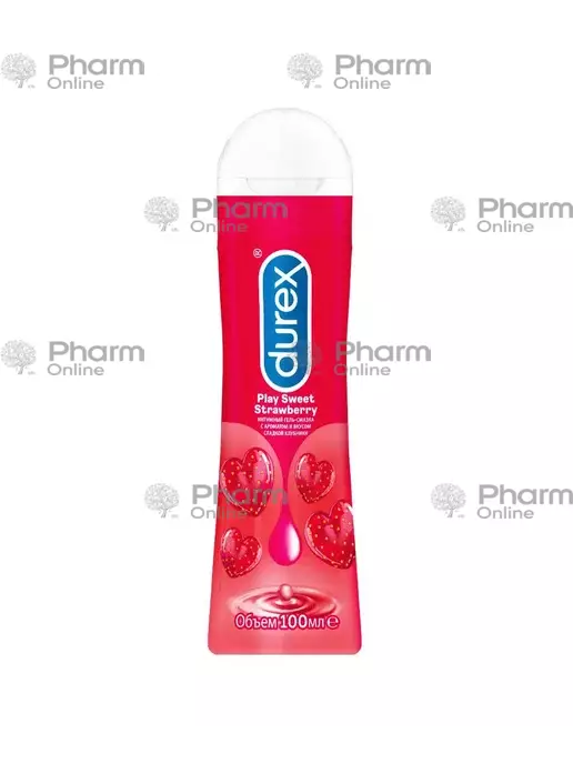 Gel lubricant Durex Play Sweet Strawberry (with sweet strawberry aroma) 50 ml