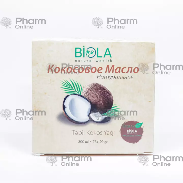 Масло кокосовое (hindistan cevizi)(0887) 300 мл (Масло) (Biola) (Турция)