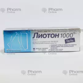 Lioton 1000 30 gr (Gel) (Berlin-Chemie) (Germany)