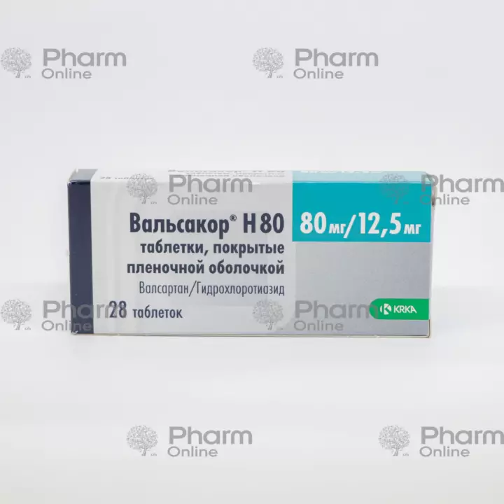 Valsakor H 80mg /12.5mg №28  Həblər (Sloveniya)
