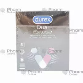 Презерватив Дурекс Dual Extase рельефные № 3 (Прочее) (Reckitt Benckiser Ltd) (Великобритания)