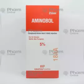 Аминобол 5 % 250 мл (Инфузии) (Cisen Pharmaceutical Co.Ltd.) (Китай)