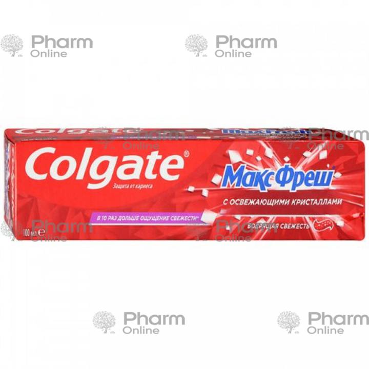 Colgate "MaxFresh Cooling Crystals" invigorating freshness (8037) 100 ml (Toothpaste) (Teva) (Kazakh