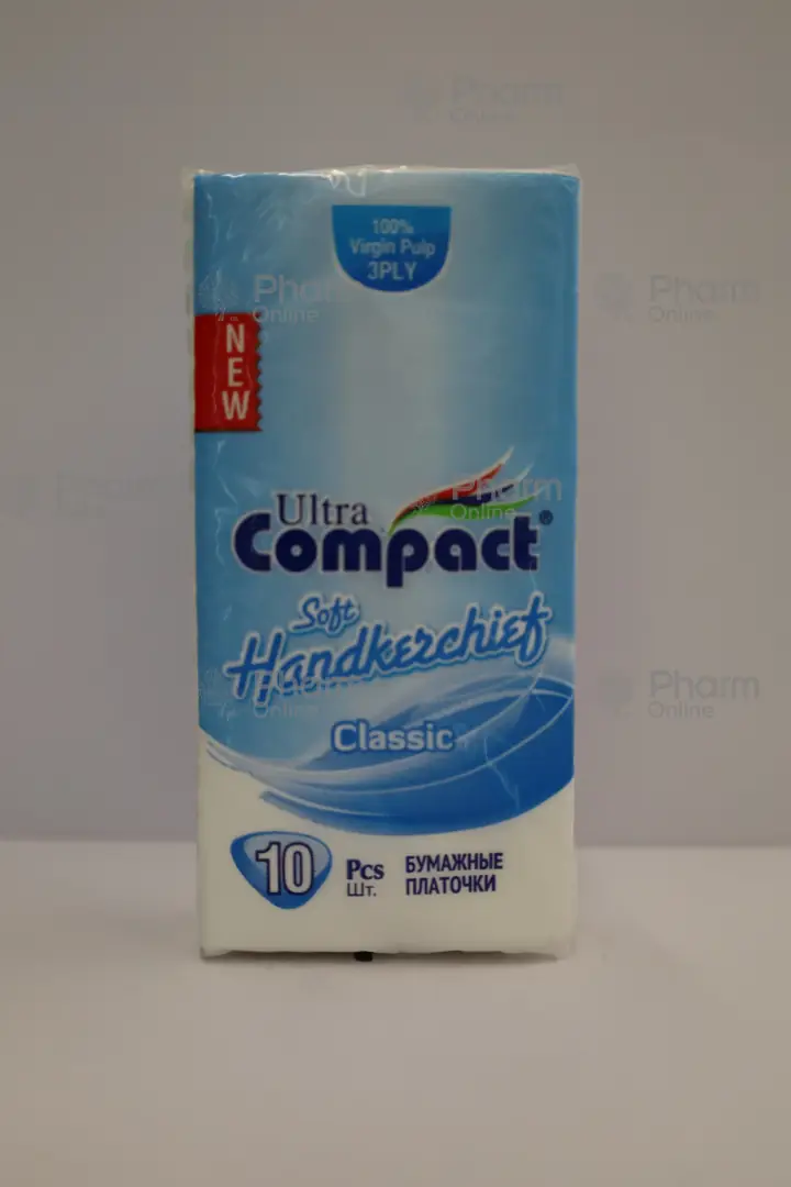 Салфетки карманные Compact (3229)  N 10 (Турция)