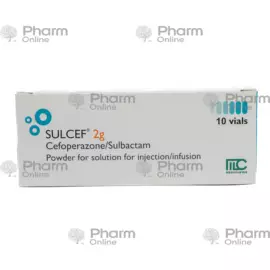 Sulsef 2 qr – kombinə antibiotik flakonu, infeksiyalara qarşı güclü inyeksiya vasitəsi
