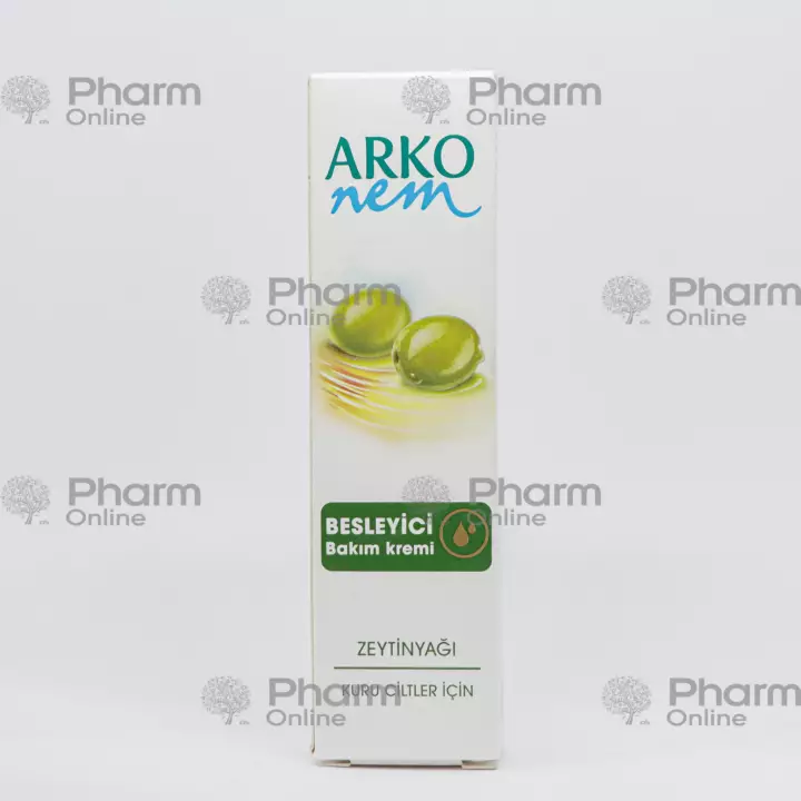 Arko Cream for face, hands and body with olive oil for all skin types 20ml  (Cream)(Turkey)