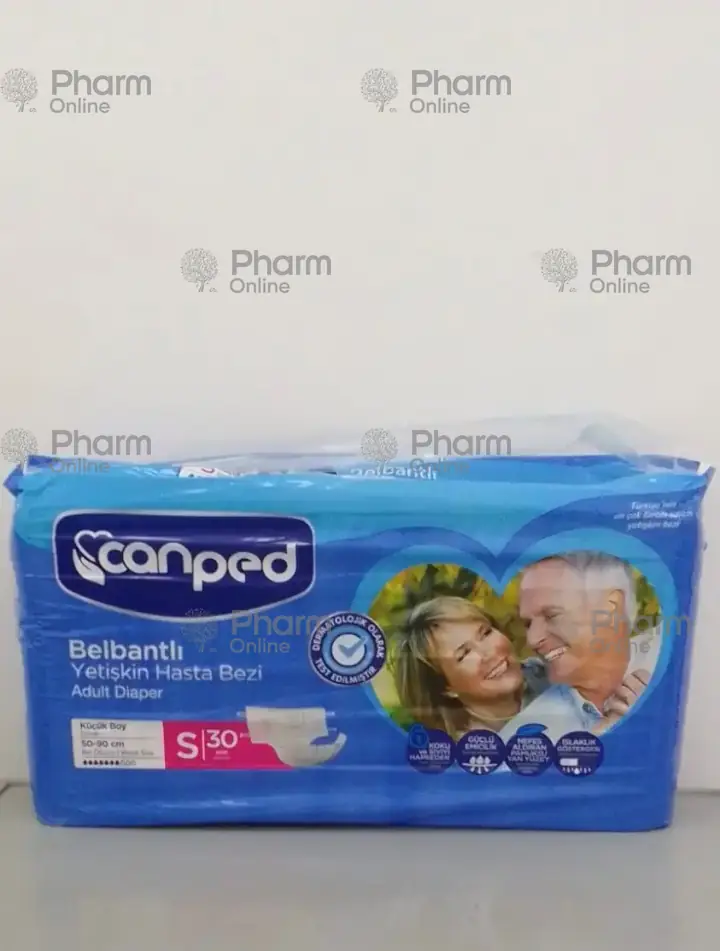 Diapers for adults "Canped" (Small) 50-90cm (0415) No. 30 (Turkey)