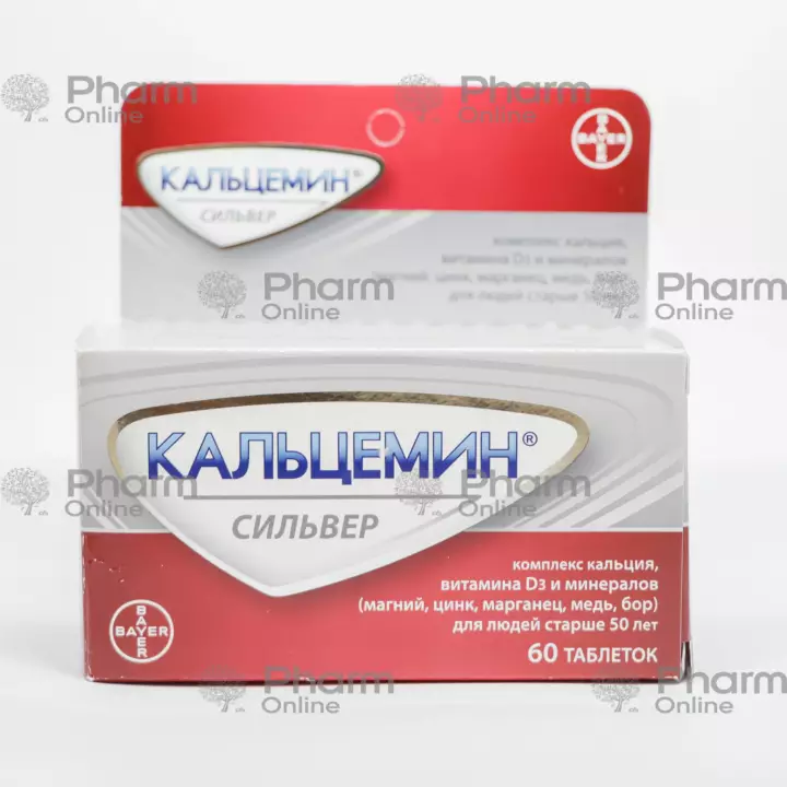 Kalcemin Silver №60 (Heb) (Bayer Health Care) (Almaniya)