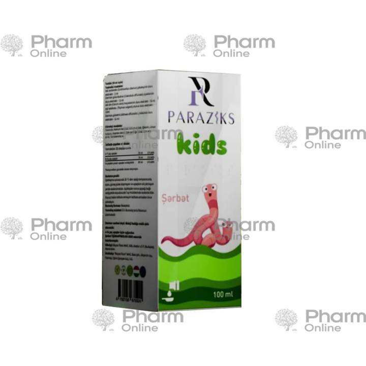 Paraziks Kids 100 ml (Uşaq siropu) (Azərbaycan)