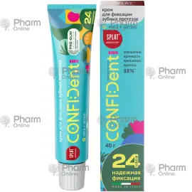 Splat  cream for fixing dentures mint citrus (8987) 40 gr (Italy)