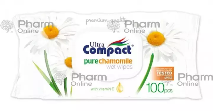 Compact  yaş salfetlər çobanyastığı ilə (2543) № 100