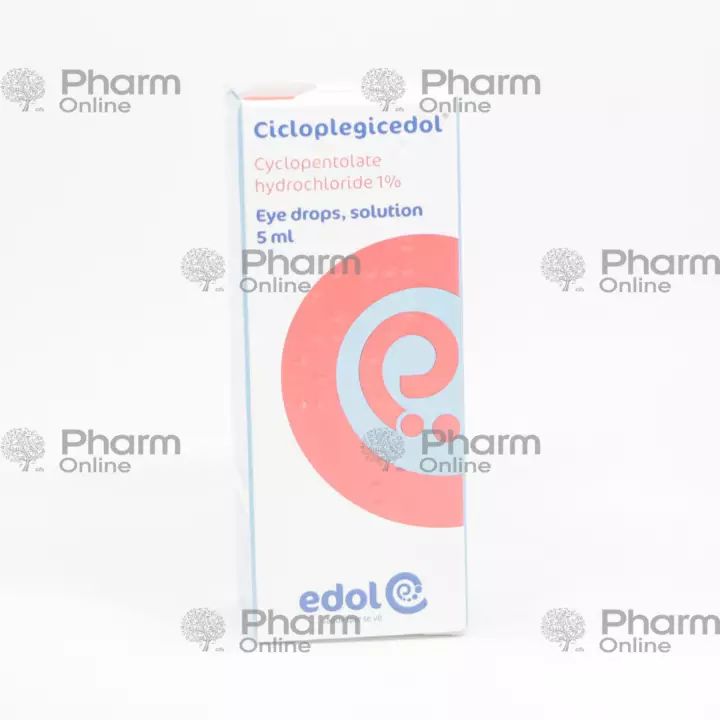 Cycloplegicidol 5 ml (Eye drops) (Laboratorio Edol Produtos Farmaceuticos S.A.) (Portugal)