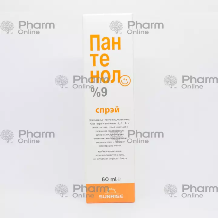 Pantenol 9% 60 ml (Sprey)