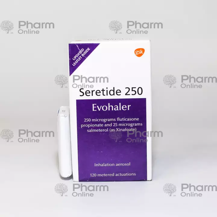 Серетид  25/250мкг 120доз (Спрей) (Glaxo SmithKline ) (Англия)