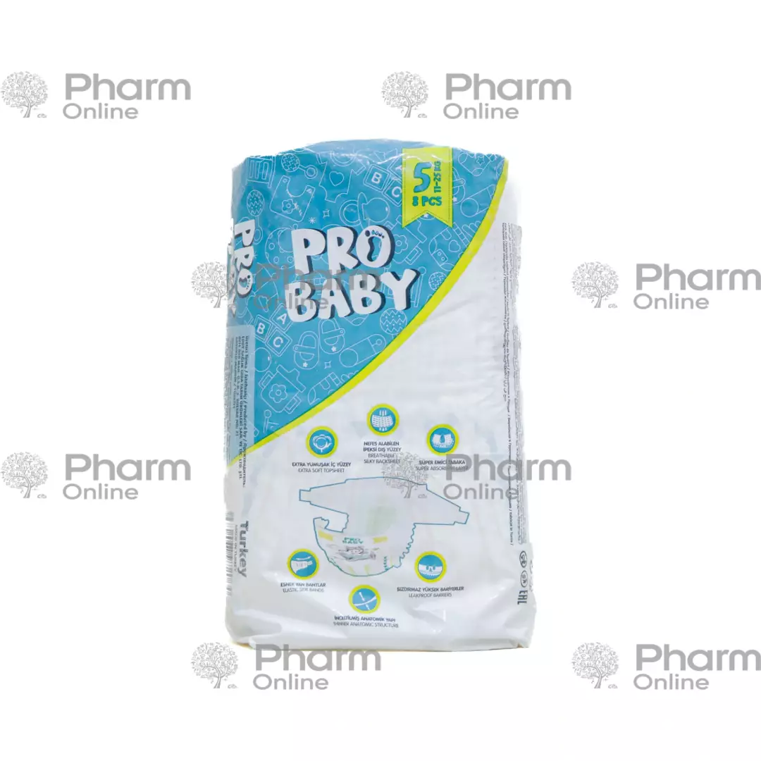 Diapers "Pro baby" 5 11-25 kg № 8 (Turkey)