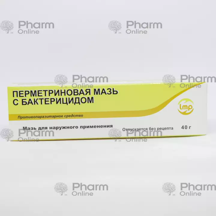 Permethrin ointment 5% 40 g (Ointment) (LMP) (Latvia)