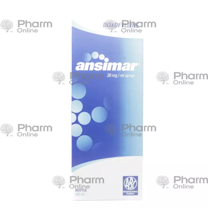 Ансимар 20мг/ 200 мл (Сироп) (ABC Farmaceutici S.p.A. ) (Италия)