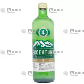 Вода"Ессентуки-"№4 (0026)(1821) 0,45 л (Раствор) (<>) (Россия)(***)