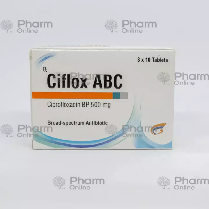 Ciflox ABC 500 mg No. 30 (Tablets) (India)