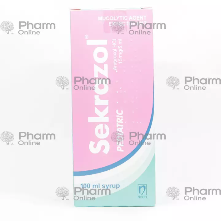 Sekrazol 100 ml 15 mg/5ml (Pediatric syrup) (Nobel İlac) (Turkey)