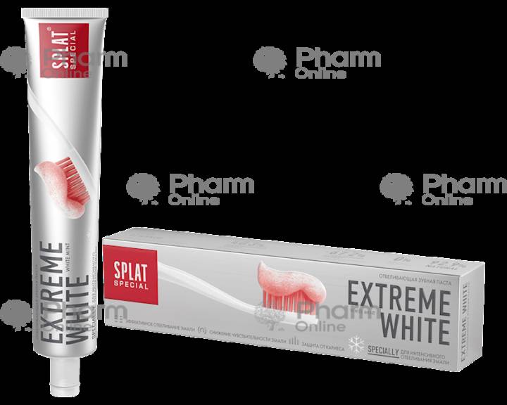Toothpaste Splat exsreme white 75 gr