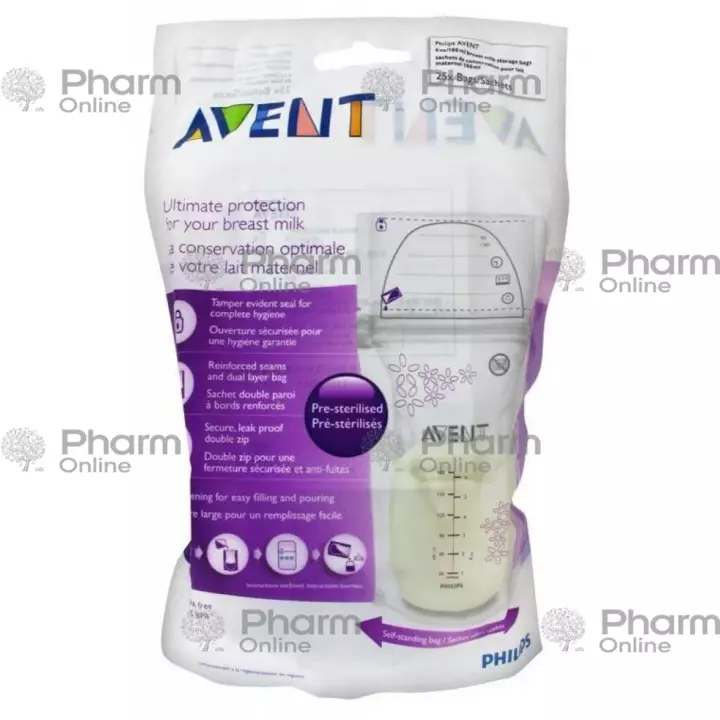 AVENT-SCF603/25 milk storage bags 180 ml № 25 (England)