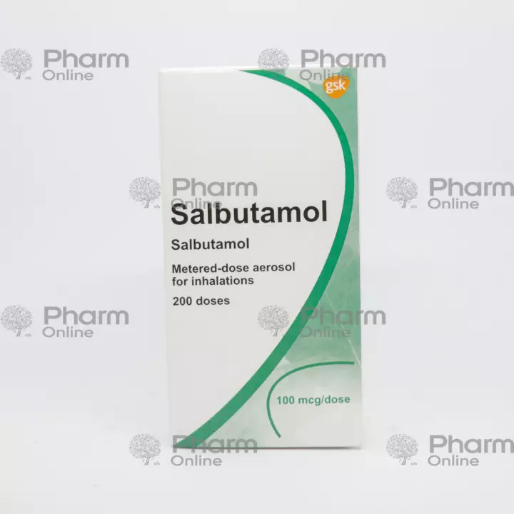 Сальбутамол  200 доз  10 мл (Спрей) (Glaxo SmithKline ) (Польша)