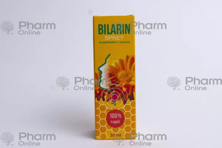 Bilarin 30 ml (Sprey) (Ilacsan) (Türkiyə)