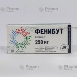 Phenibut 250 mg No. 20 (Tablets) (Belmedpreparaty) (Belarus)