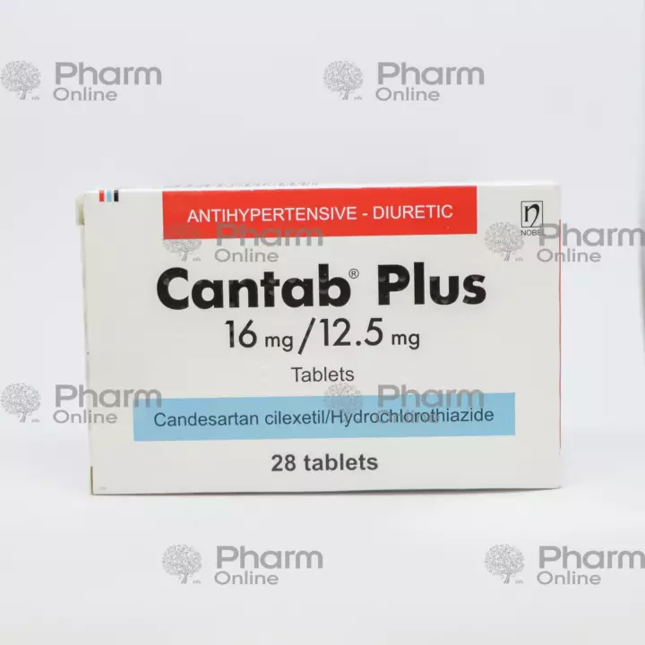 Cantab plus 16mg/12.5mg № 28 (Pills) (Nobel Farma Ilac San. ve Ticaret A.S.) (Turkey)