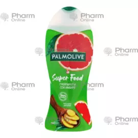 Palmolive duş geli Super food (qreypfrut və zəncəfil suyu) (5249) 250 ml (kosmetika) (<>) (Türkiyə)