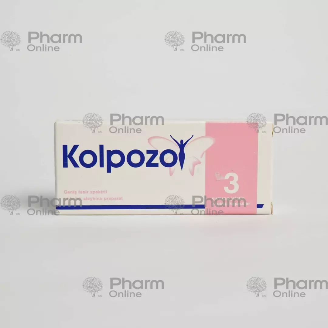 Colpozol 400 mg № 3 (Vaginal suppositories) (<>) (Egypt)
