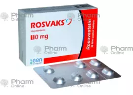 Rosvax 10 mg No. 28 (Tablets) (GEN ILAC və Sağlıq Ürünlleri A S) (Turkey)