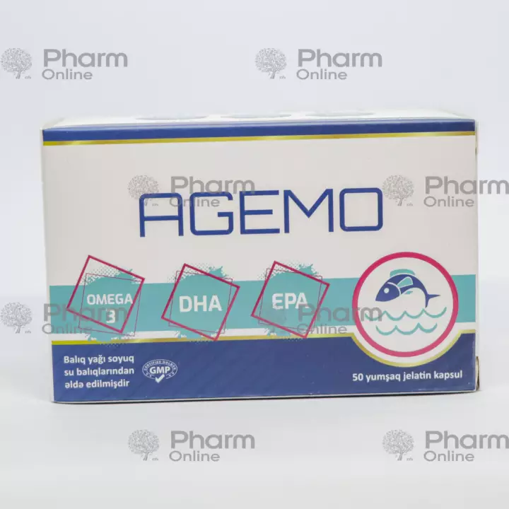 Agemo № 50  (Capsules) (Vefa Ilac Sanayi ve Ticaret Ltd Sti) (Turkey)