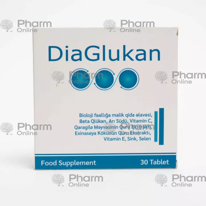 DiaGlucan № 30  (Pills) (Evren Ilac Kozmetik) (Turkey)