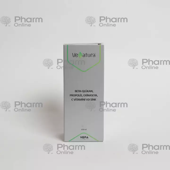 Venatura Betaglucan 150 ml (Şərbət) (Vefa İlaç Sanayi ve Ticaret Ltd Şti) (Türkiyə)