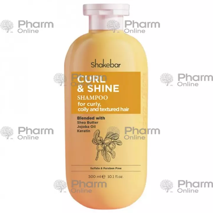 Şampun "Shakebar" Curl&Shine 300ml