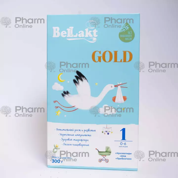 Baby food Bellakt GOLD-1 0-6 months, 300 gr (Belarus)