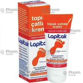 Lapitak çatlamış dabanlar üçün ayaq kremi 60 ml (5846)