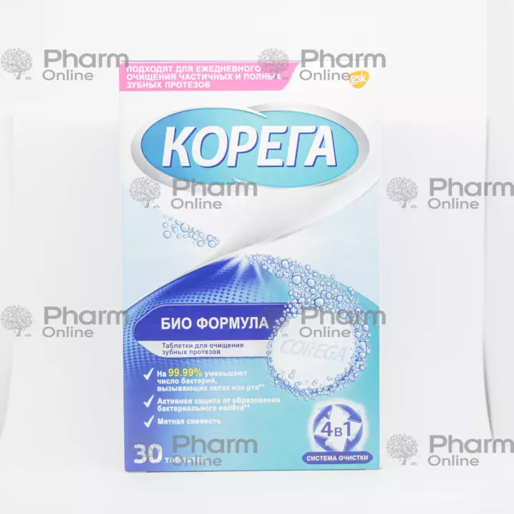 Corega Bio (1003) № 30 (Effervescent Tablets) (Glaxo SmithKline) (England)