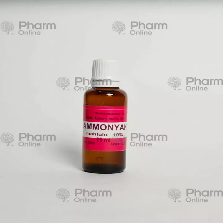 Ammonyak 25 ml Məhlul - Effektiv dezinfeksiya
