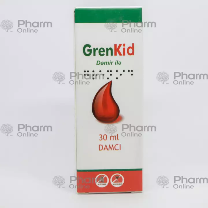 GrenKid 30 ml (Drops) (AD Medline sağlık ürünləri) (Turkey)
