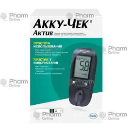 Qlükometr "Accu-chek" Aktiv + Strip №10 (Almaniya)