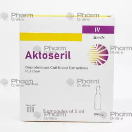 Aktoseril 5 ml 200 mq – beyin və sinir sistemi üçün inyeksiya ampulu, qan dövranını gücləndirir