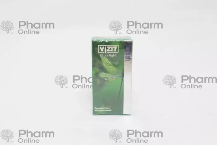 Condom Vizit ultra light (ultra thin) № 3 (Malaysian)